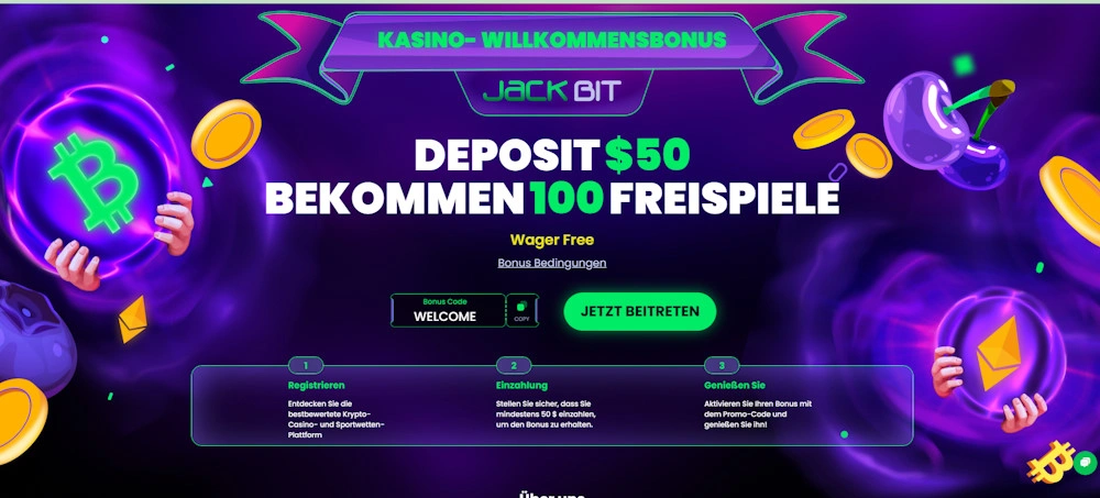 Jackbit Casino Screenshot