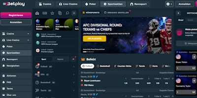 Betplay Sportwetten