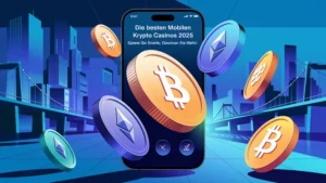 En futuristisk illustrasjon av en mobilapp