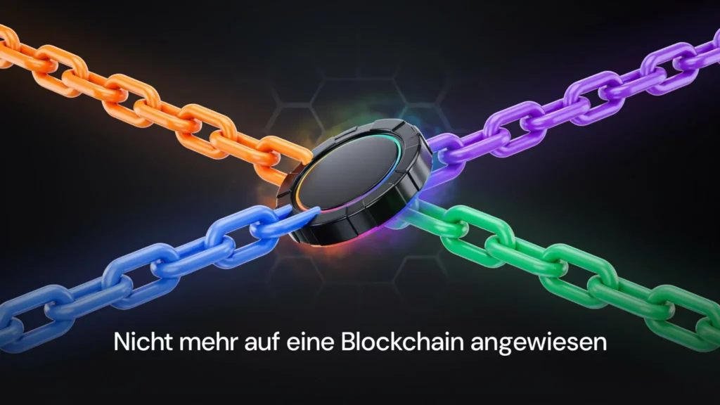 Nicht mehr auf eine Blockchain angewiesen