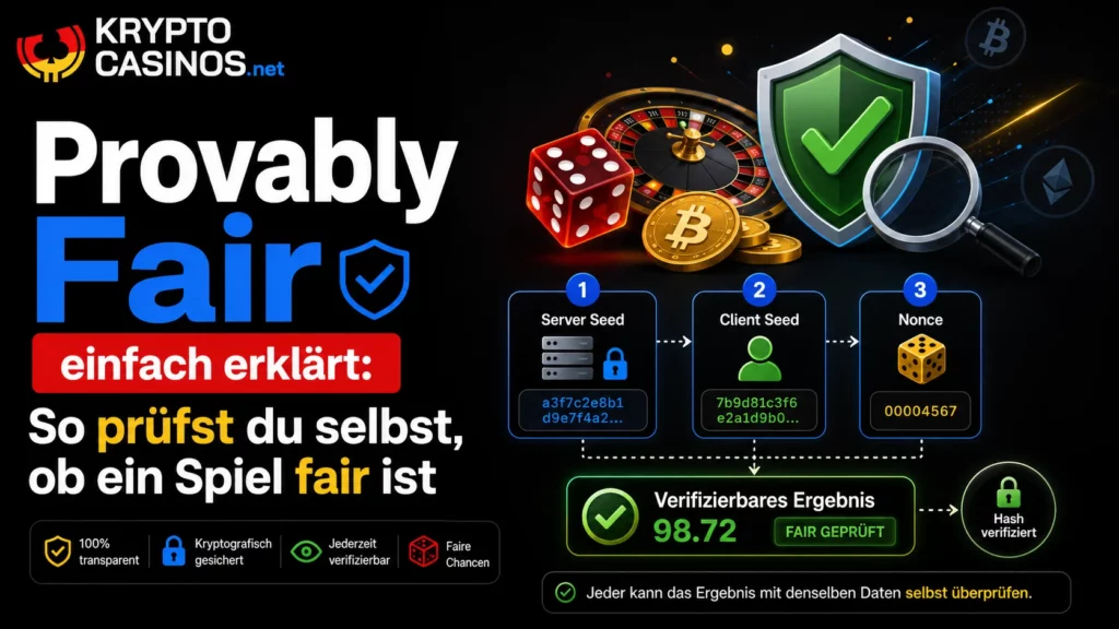 Provably Fair einfach erklärt