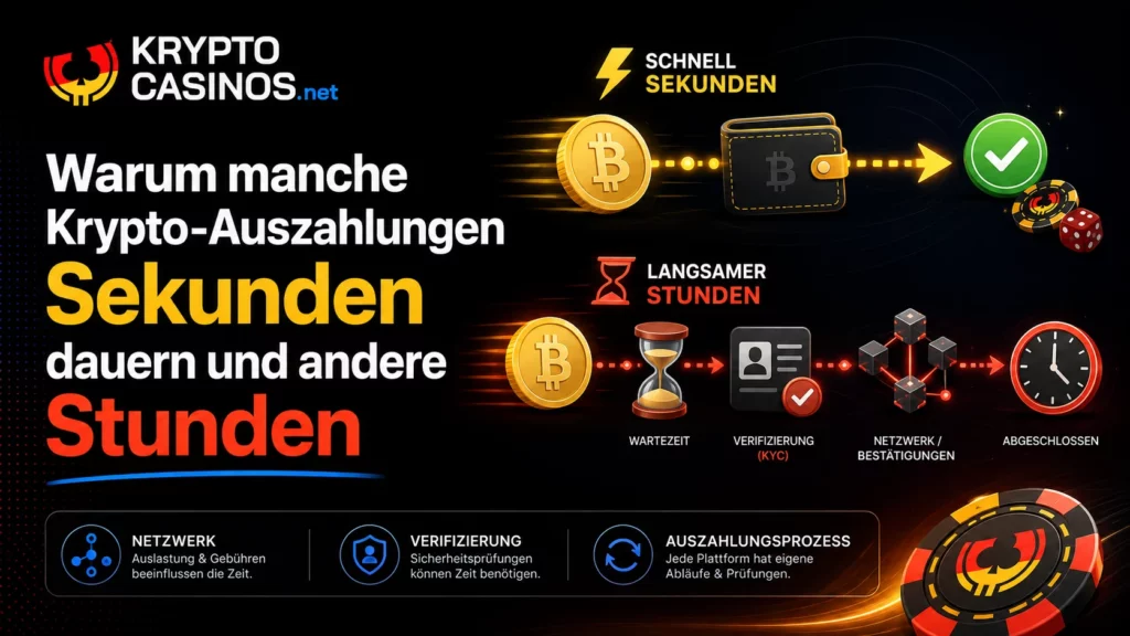 Warum manche Krypto-Auszahlungen Sekunden